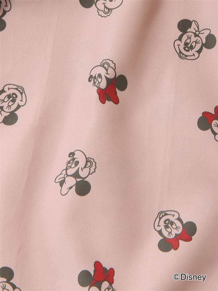 Disney／袋付きエコバッグ／Minnie Mouseプリント3 可愛い バッグ